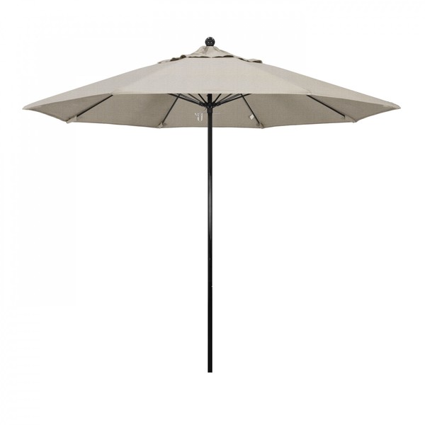 March Patio Umbrella, Octagon, 105" H, Olefin Fabric, Woven Granite 194061012376