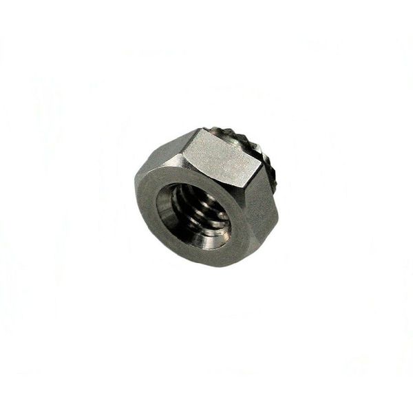 Unicorp Cage Nut, M3, Hex Shape, Stainless Steel EKFS2-M3-1.5