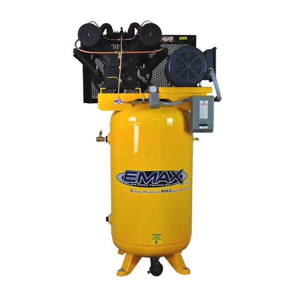 Emax EP 10HP Vertical 80 Gallon Air Compressor, 1 Phase EP10V080V1