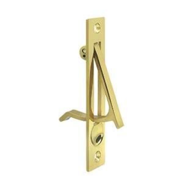 Deltana Edge Pull, 4" Unlacquered Bright Brass EP475U3-UNL