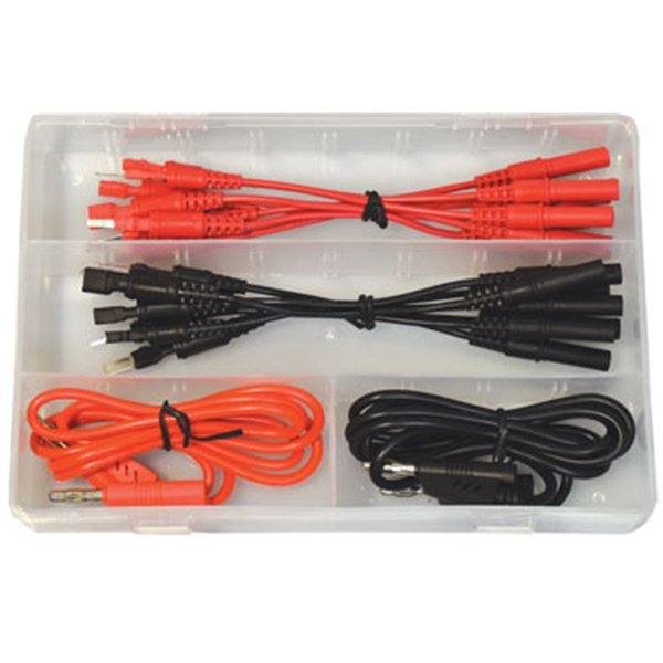 Electronic Specialties Spade Terminal Test Lead Kit, 16Pc 1351