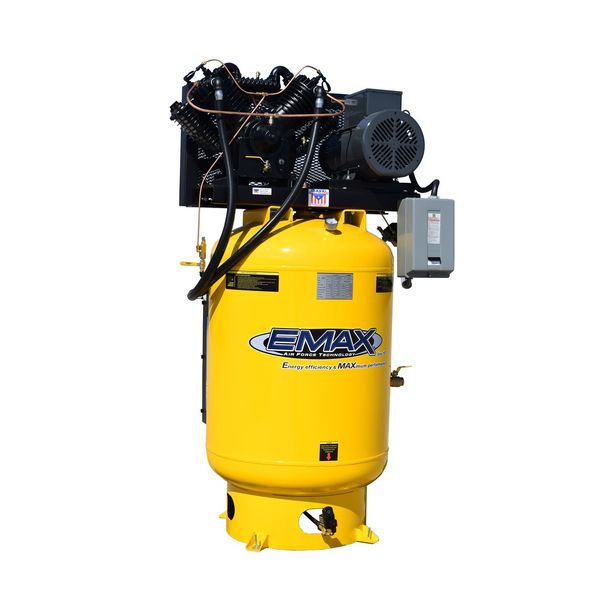 Emax ESP 7HP Vertical 120 Gallon Air Compressor, 1 Phase ESP07V120V1