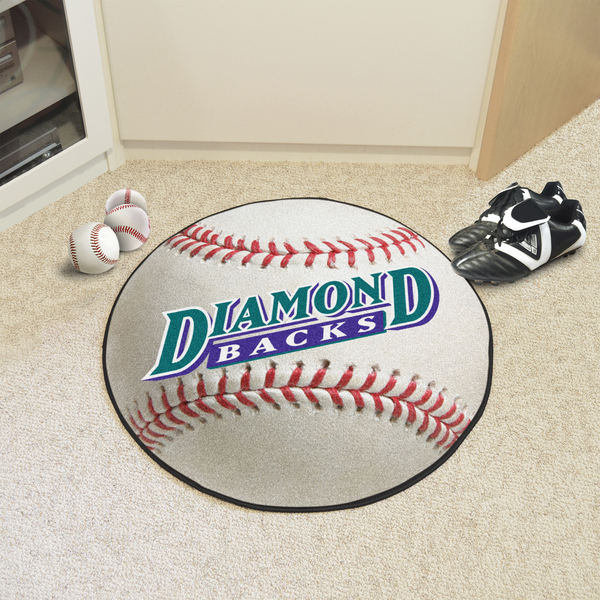 FANMATS Arizona Diamondbacks Baseball Rug - 27in. Diameter 37454