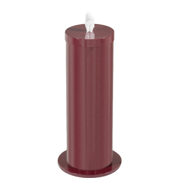 Glaro Gym Wipe Dispenser/Storage, Burgundy F1027-BY