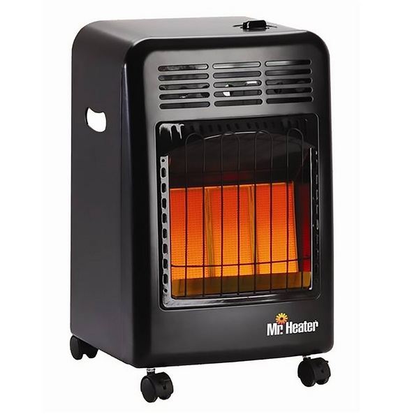 Mr. Heater Radiant Propane Cabinet Heater, 6,000, 12,000 18,000 BTU, LP, 6,000 12,000 18,000 BtuH MH18CH
