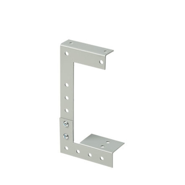 Nvent Hoffman Drop and Bracket Hangers, fits 4.00x4.00, Gray, Steel F44GDB