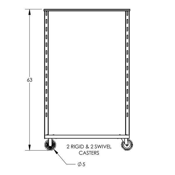 Trays for Heavy Duty A-Frame Cart - Valley Craft