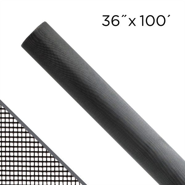 Adfors Aluminum Black, 36" x 100FT FCS9180-M