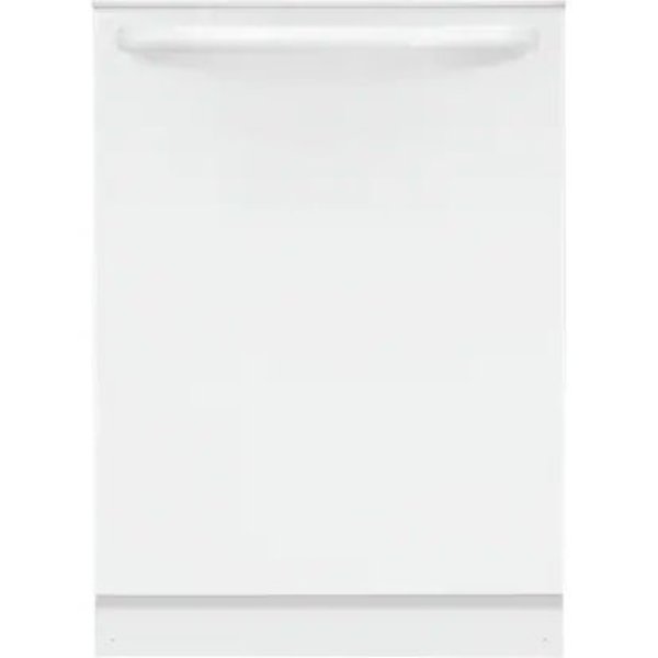 Frigidaire Dishwasher, 25" D, 24" W, White, Residential FDPH4316AW