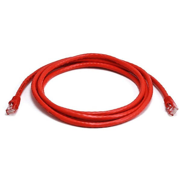Monoprice Ethernet Cable, Cat 5e, Red, 7 ft. 2141