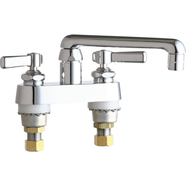 Chicago Faucet Manual 4" Mount, Sink Faucet, Chrome plated 891-XKABCP