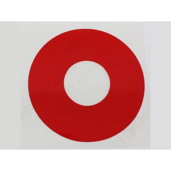Gauge-Marking Gauge-Mark Vinyl, Transp, Red, 6pcs-3-1/2" 20-1608-035-623