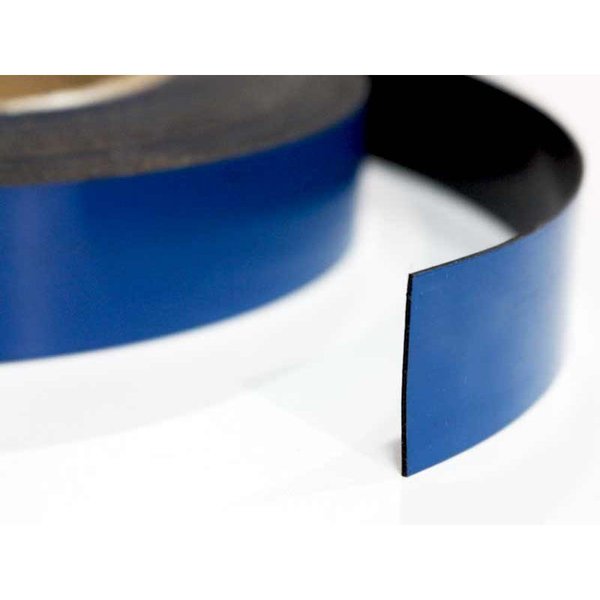 Visual Workplace Magnet-Strip, .030", 1"x50, Blue 40-702-0150-608