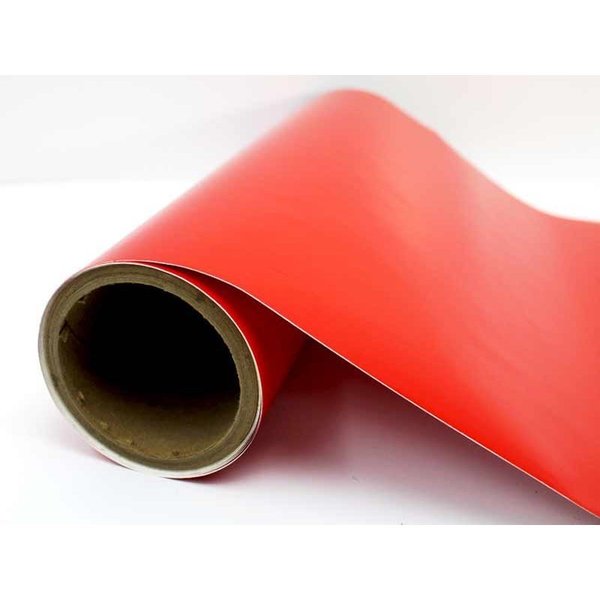 Visual Workplace Vinyl-Tomato Red, 16"X 50 20-1600-1650-625