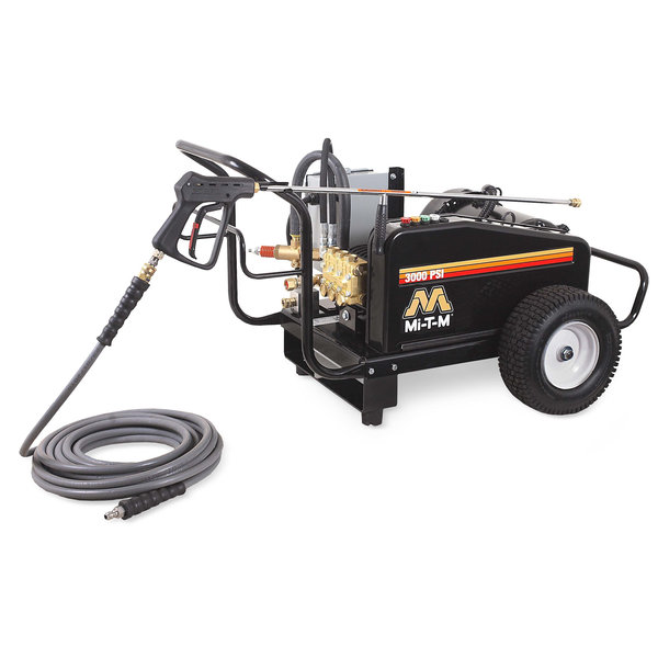 Mi-T-M Medium Duty 3000 psi Cold Water Electric Pressure Washer CW-3005-0ME3