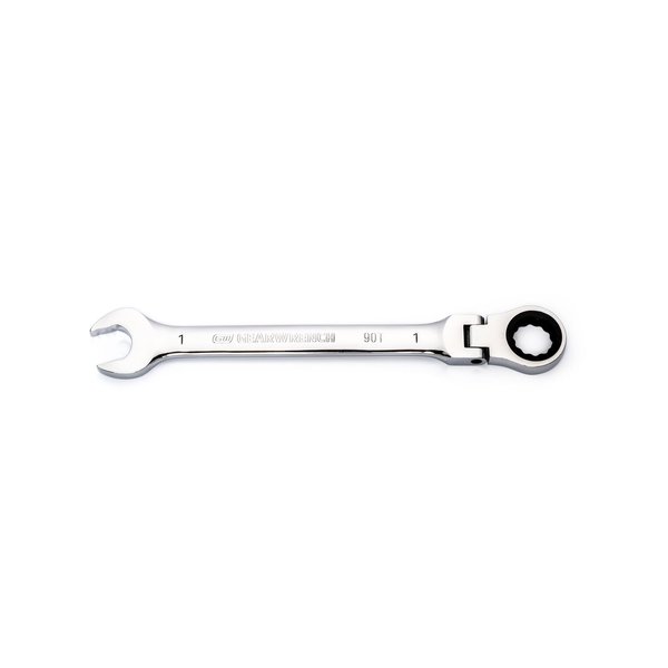 Gearwrench 1" 90-Tooth 12 Point Flex Head Ratcheting Combination Wrench 86753