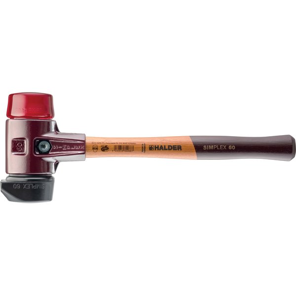 Halder Simplex Simplex 60 Mallet w/Red Plastic/StandUp 3026.26