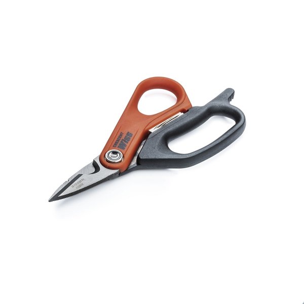 Wiss W20W Wide Blade Bent Handle Industrial Shears, 10