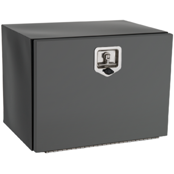Phoenix Truck Box, Topside or Underbody, Steel, 24"W, Black STMRD24