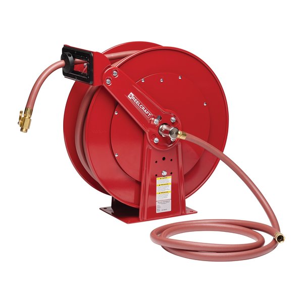 Reelcraft Hose Reel Assembly, Garden Hose Fittngs, Max 250 psi