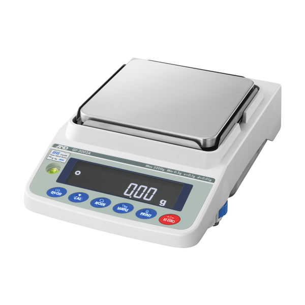 A&D Weighing Precision Toploading Balance, 6200X0.01 g External Calibration GF-6002A