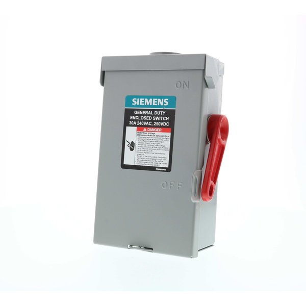 Siemens Safety Switch, General Duty, 3 Phase GF321NA