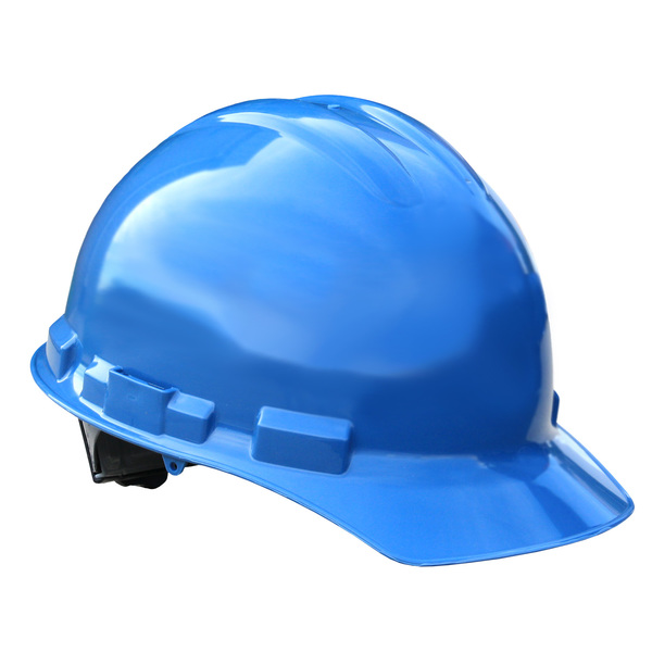 Radians Front Brim Hard Hat, Type 1, Class E, Pinlock (4-Point), Blue GHP4-BLUE