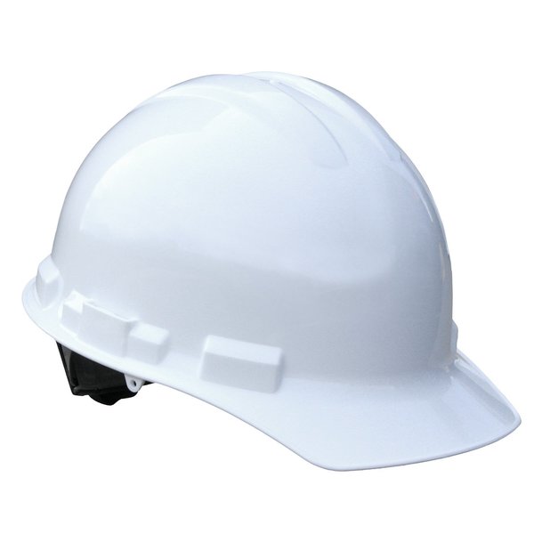 Radians Front Brim Hard Hat, Type 1, Class E, Pinlock (6-Point), White GHP6-WHITE