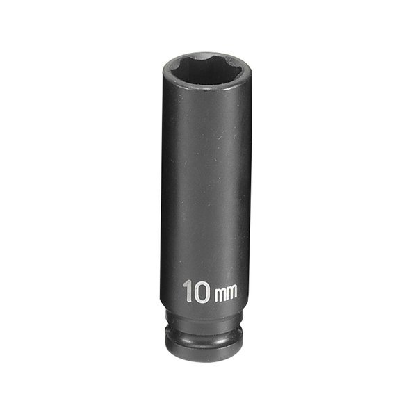 Grey Pneumatic 1/4" Drive Impact Socket Chrome plated 910MDS