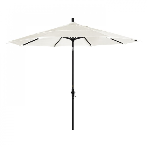 March Patio Umbrella, Octagon, 110.5" H, Sunbrella Fabric, Canvas 194061015506