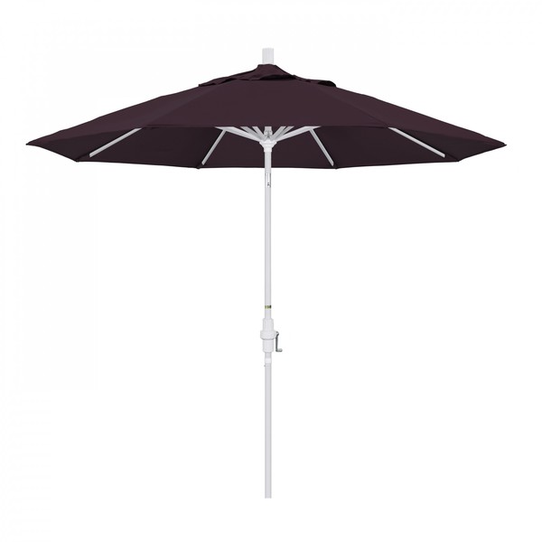 California Umbrella Patio Umbrella, Octagon, 102.38" H, Pacifica Fabric, Purple 194061018750