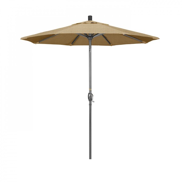 California Umbrella Patio Umbrella, Octagon, 95.5" H, Sunbrella Fabric, Linen Sesame 194061028933