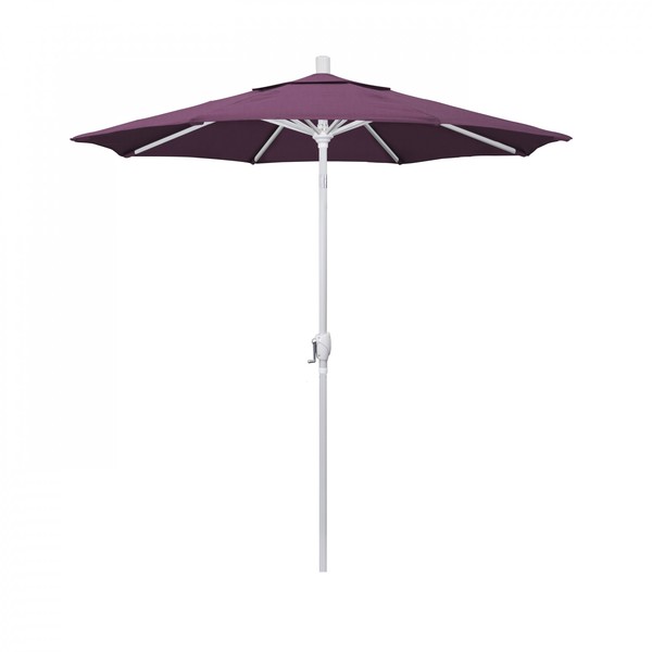California Umbrella Patio Umbrella, Octagon, 95.5" H, Sunbrella Fabric, Iris 194061030622