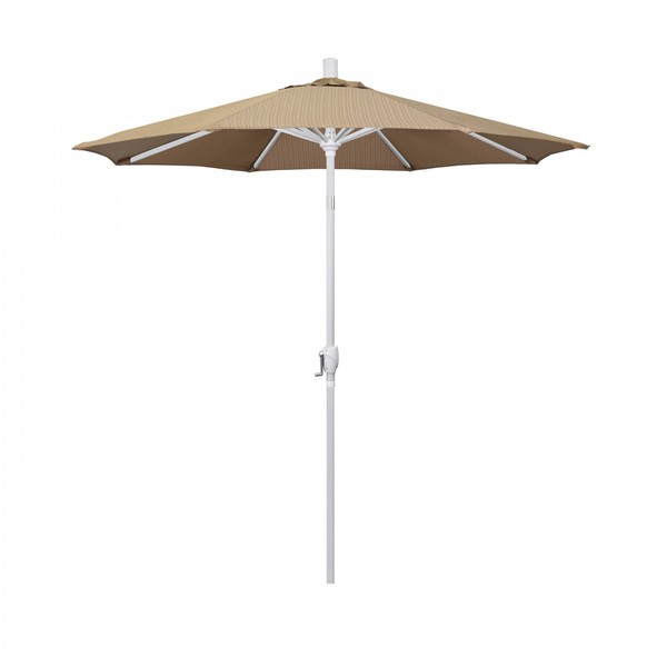 California Umbrella Patio Umbrella, Octagon, 95.5" H, Olefin Fabric, Terrace Sequoia 194061030837