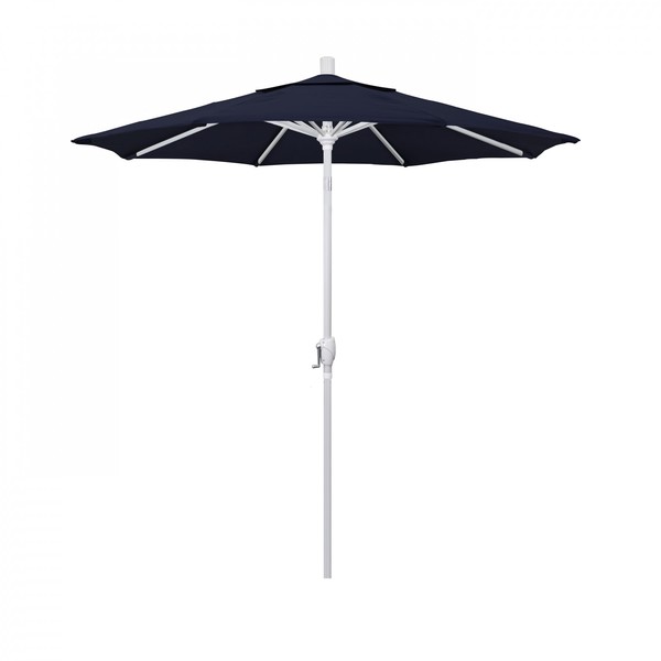 California Umbrella Patio Umbrella, Octagon, 95.5" H, Pacifica Fabric, Navy 194061030981