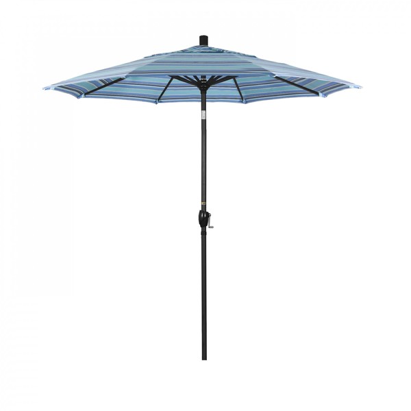 March Patio Umbrella, Octagon, 95.5" H, Sunbrella Fabric, Dolce Oasis 194061031438