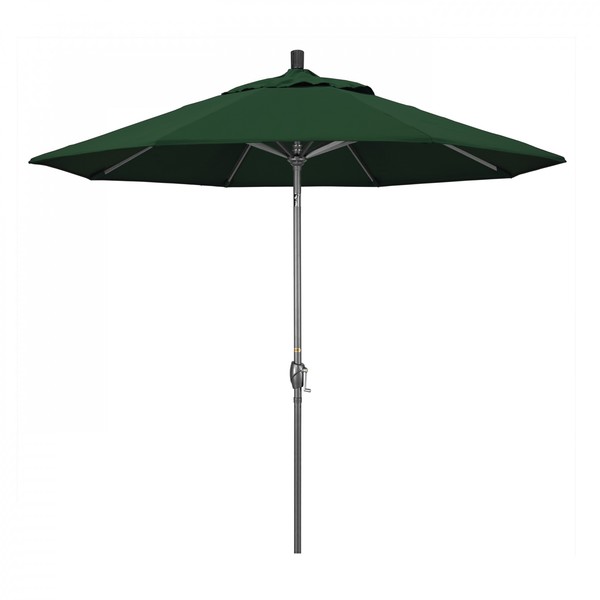 March Patio Umbrella, Octagon, 101" H, Pacifica Fabric, Hunter Green 194061032763