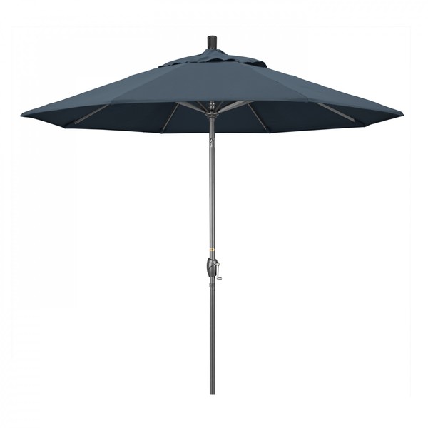 March Patio Umbrella, Octagon, 101" H, Pacifica Fabric, Sapphire 194061032770