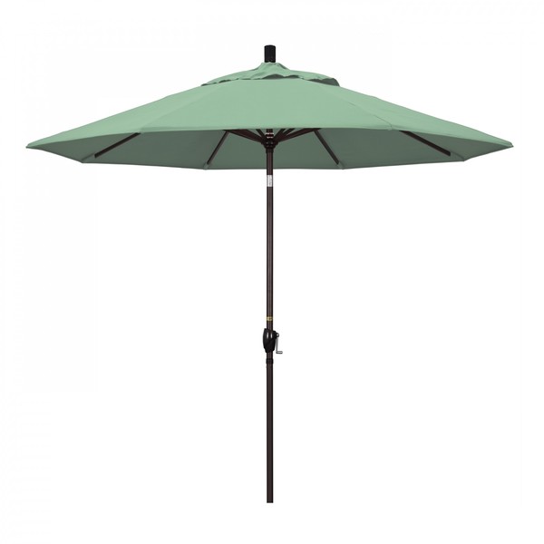 California Umbrella Patio Umbrella, Octagon, 101" H, Pacifica Fabric, Spa 194061033579