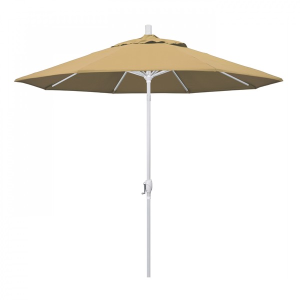 March Patio Umbrella, Octagon, 101" H, Olefin Fabric, Champagne 194061034316