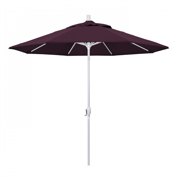 March Patio Umbrella, Octagon, 101" H, Pacifica Fabric, Purple 194061034613