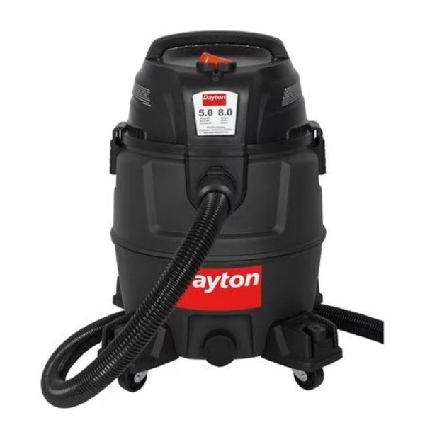 Dayton General Purpose Wet/Dry Vacuum, 6 gal, 1,080 W 61HV82