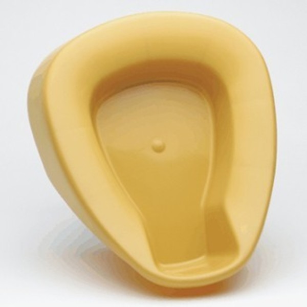 Medegen Medical Products Bedpan, Stackable, L, Gold, PK25 H114-05