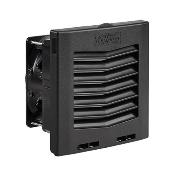 Nvent Hoffman HF Side-Mount Filter Fans, Black, ABS HF0516413