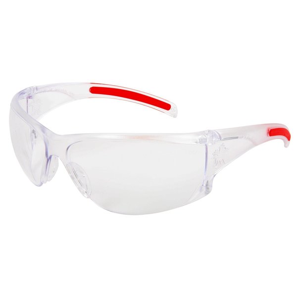 Mcr Safety Safety Glasses, Clear Scratch-Resistant HK110
