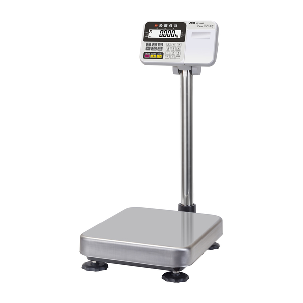 A&D Weighing Platform Scale, 15/30/60X0.005/0.01/0.02kg, Legal for Trade HV-60KC
