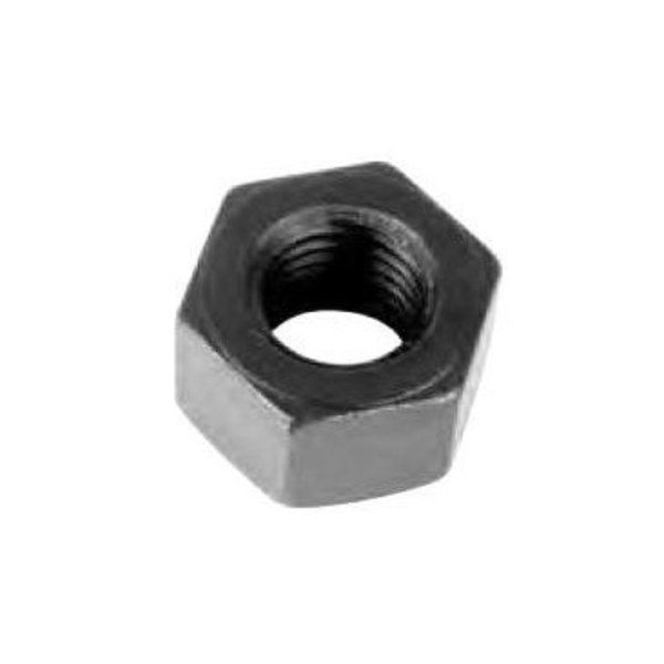 Te-Co Heavy Hex Nut, 1"-8, Alloy Steel, Grade 2, Black Oxide, 63/64 in Ht, 5 PK 42109