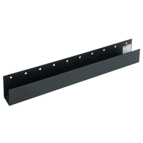 Nvent Hoffman Horizontal Cable Trough, 650mm, Black, S PHCT4