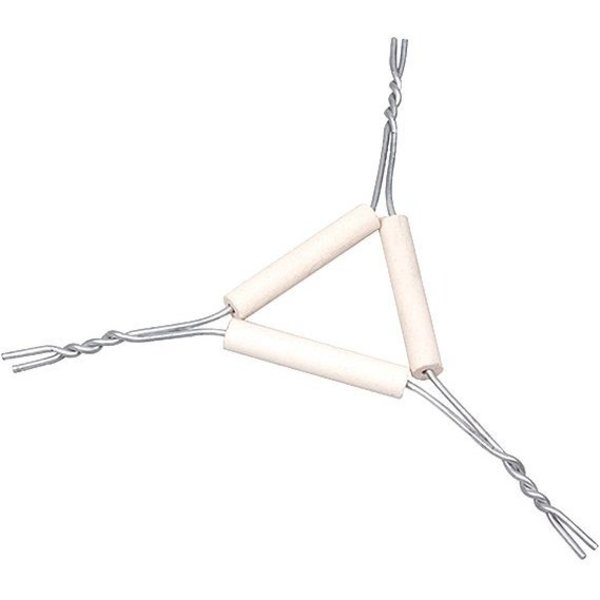 Humboldt Triangles, Clay Pipe Iron Wire, 2 I, PK5 H-23860
