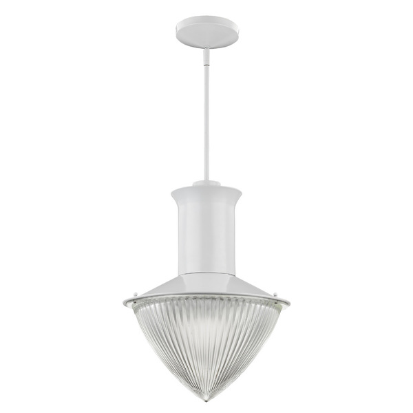 Acclaim Lighting Skylar 1-Light Pendant White IN21375WH